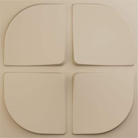 Ekena Millwork 19 5/8in. W x 19 5/8in. H Edmund EnduraWall Decorative 3D Wall Panel, Total 32.04 Sq. Ft., 12PK WP20X20EUGBE-CASE-12